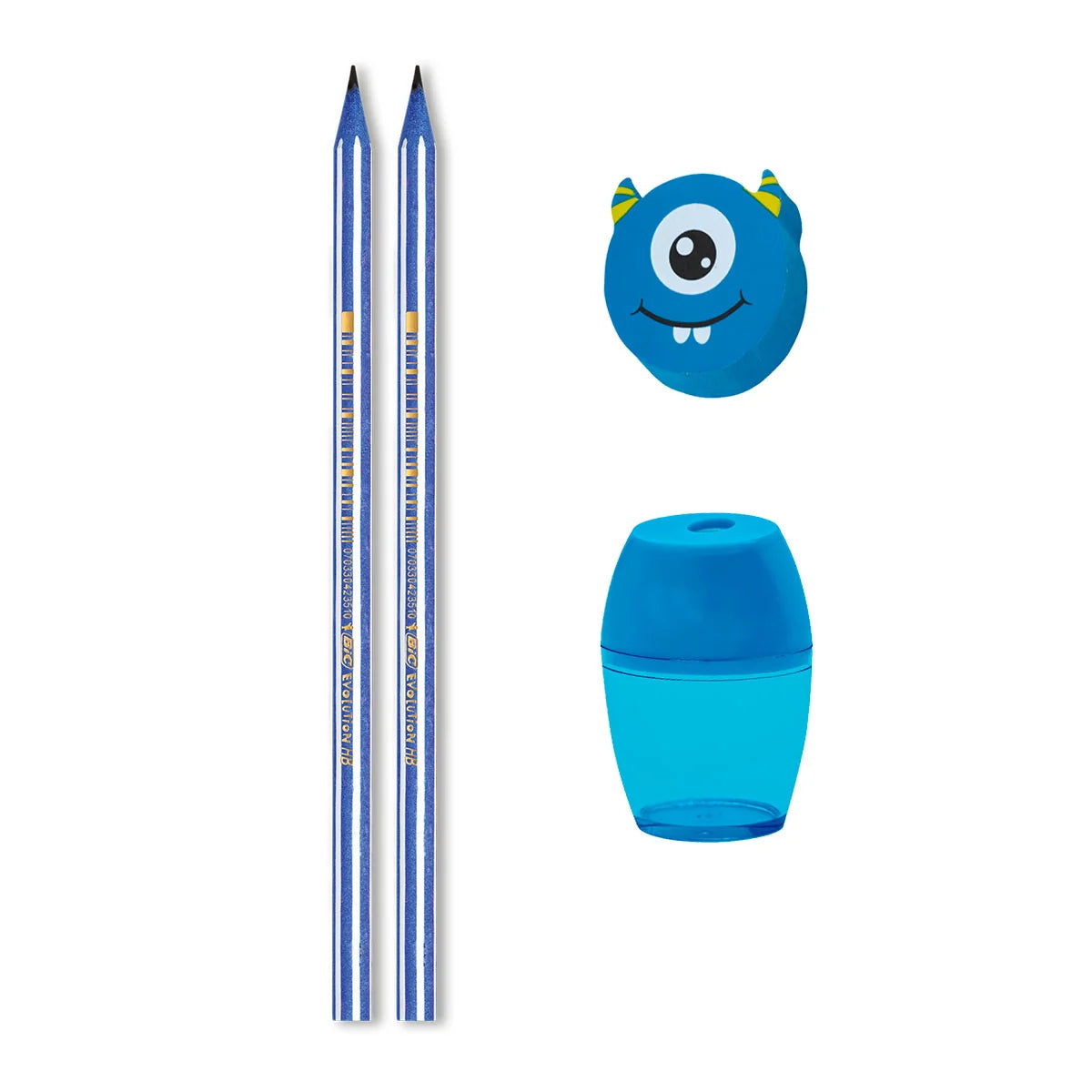 Lápis Preto Monstrinho Azul BIC