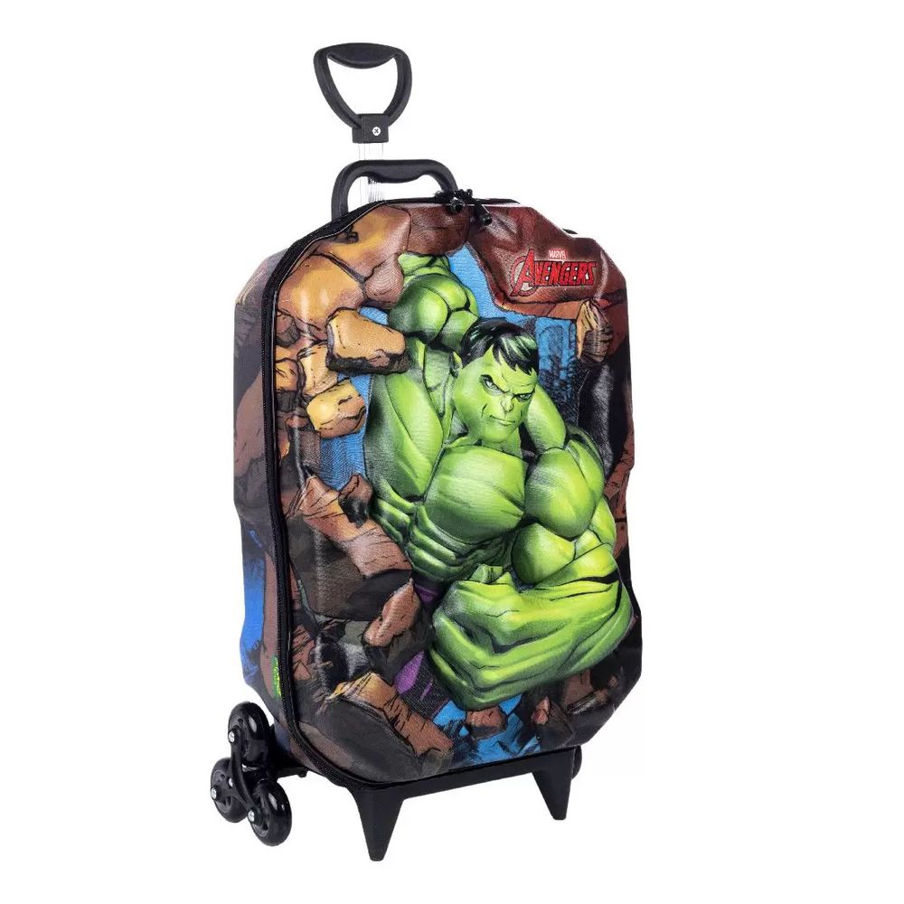 Mochila Infantil de Carrinho 3D Hulk – Diplomata