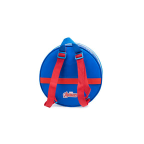 Kit Mochila Infantil de Carrinho + Lancheira Térmica + Estojo Capitão América com Asas Removíveis