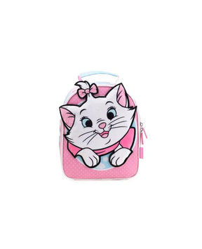Kit Mochila de Rodinha + Lancheira Térmica Infantil Marie Baby Rosa Claro