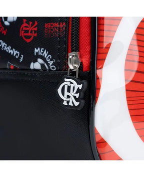 Kit Mochila de Rodinha + Lancheira Térmica + Estojo Flamengo Masculino Oficial
