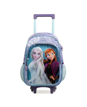Kit Mochila e Lancheira Térmica Infantil Frozen Elsa e Anna Lilás