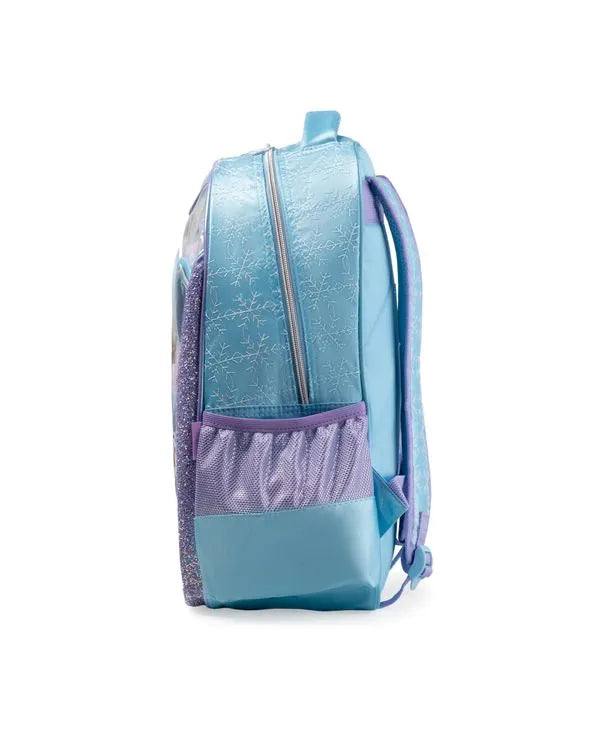 Kit Mochila + Lancheira Térmica + Estojo Infantil Feminino Frozen – Azul Claro