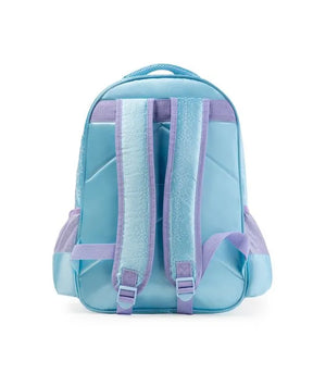 Kit Mochila + Lancheira Térmica + Estojo Infantil Feminino Frozen – Azul Claro