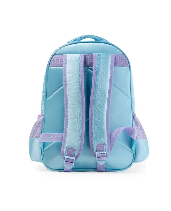 Kit Mochila + Lancheira Térmica + Estojo Infantil Feminino Frozen – Azul Claro