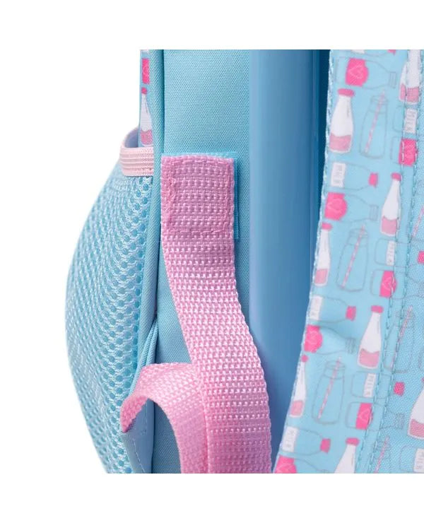 Kit Mochila de Rodinha + Lancheira Térmica Infantil Marie Baby Rosa Claro