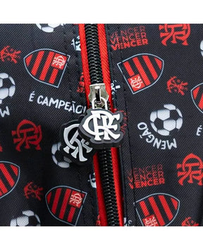 Kit Mochila de Rodinha + Lancheira Térmica + Estojo Flamengo Masculino Oficial
