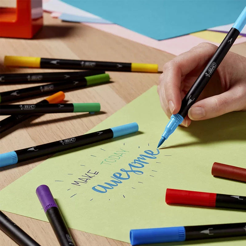 Kit Lettering Intensity BIC com 34 Canetas Sortidas