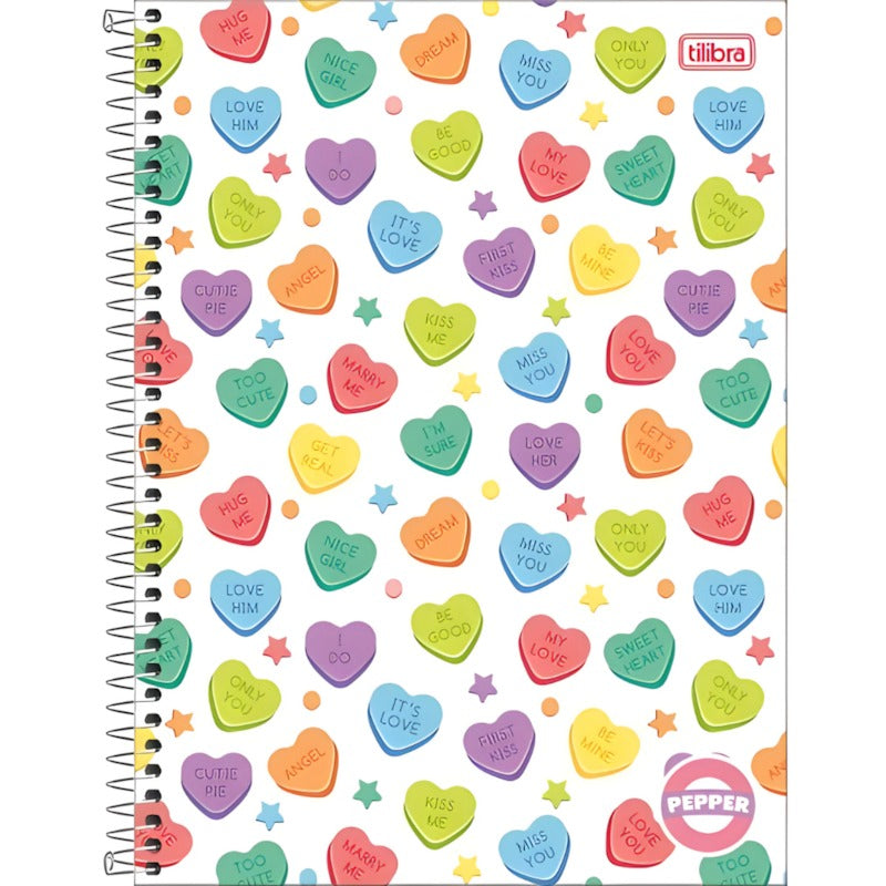 Caderno Pimenta Univ Fem 10Mat 160Fls Tilibra