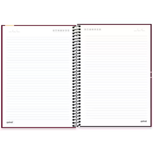 Caderno Universitário Avengers Spiral 80 Folhas - Capa Dura Hotstamping