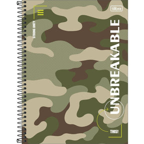 Caderno Intermedi¿Rio Universit¿Rio Capa Dura Hide 10M 160F Tilibra