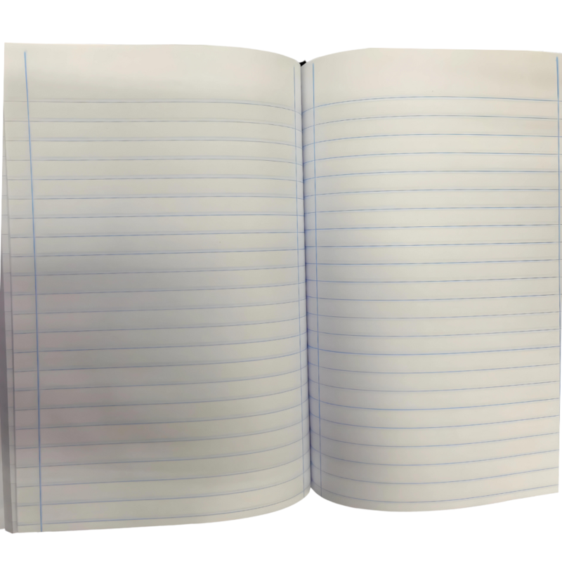 Caderno Brochura Capa Dura 1/4 Pimenta Azul 80 Folhas