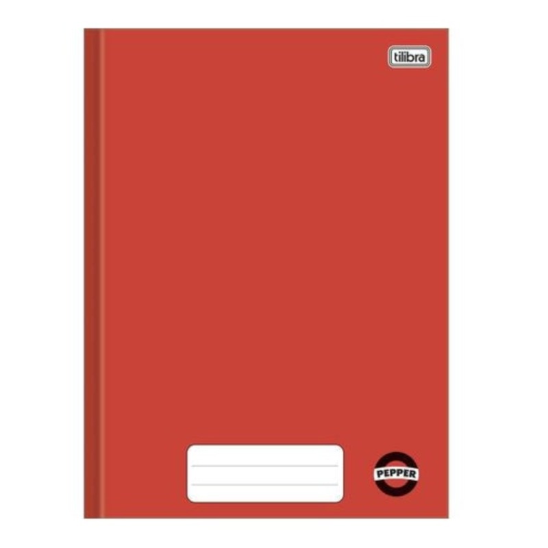 Caderno Pepper Brochura Capa Dura 1/4 Vm 80Fls Tilibra