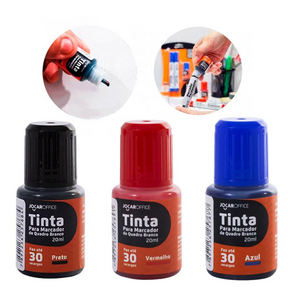 Tinta Reabastecedora Para Pincel Azul 20ml Leo E Leo