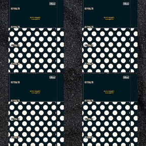 Caderno Argolado Cartonado Universitário Com Elástico West Village 80 Folhas