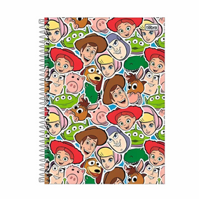 Caderno Universitário Capa Dura Toy Story 160Fls 10Mat Tilibra