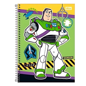 Caderno Universitário Capa Dura Toy Story 160Fls 10Mat Tilibra