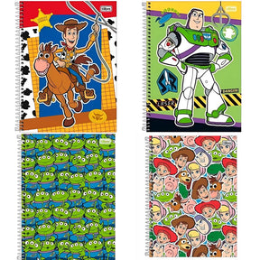 Caderno Universitário Capa Dura Toy Story 160Fls 10Mat Tilibra