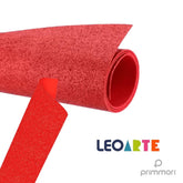 Placa Eva C/Brilho 40Cmx48Cm Vermelho Leo E Leo