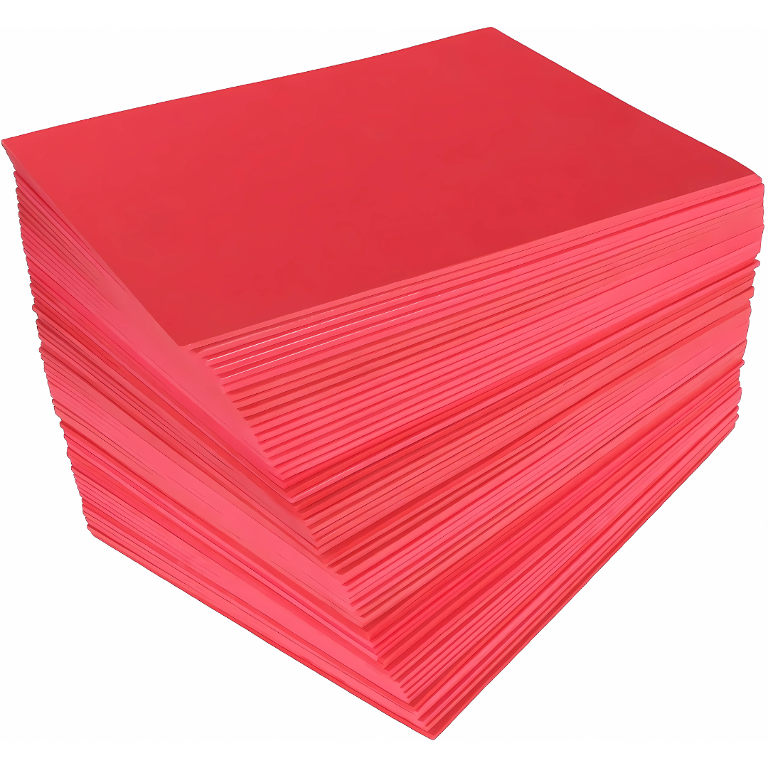 Placa Eva Cor 40Cmx48Cm Vermelho Leo E Leo