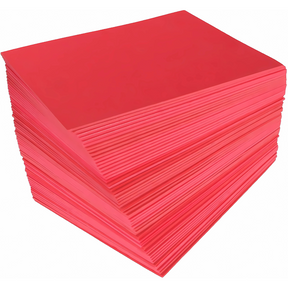 Placa Eva Cor 40Cmx48Cm Vermelho Leo E Leo