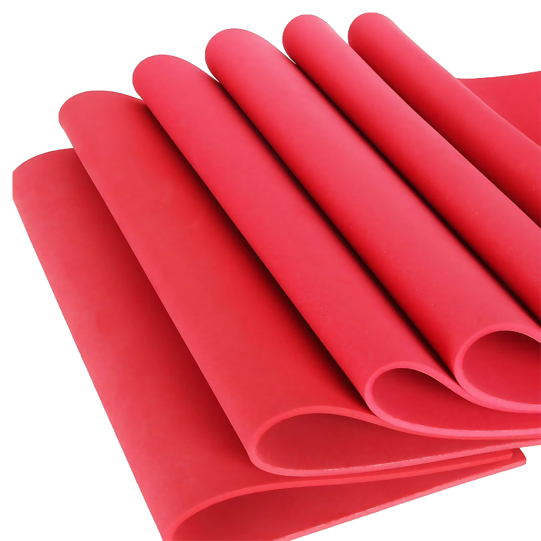 Placa Eva Cor 40Cmx48Cm Vermelho Leo E Leo