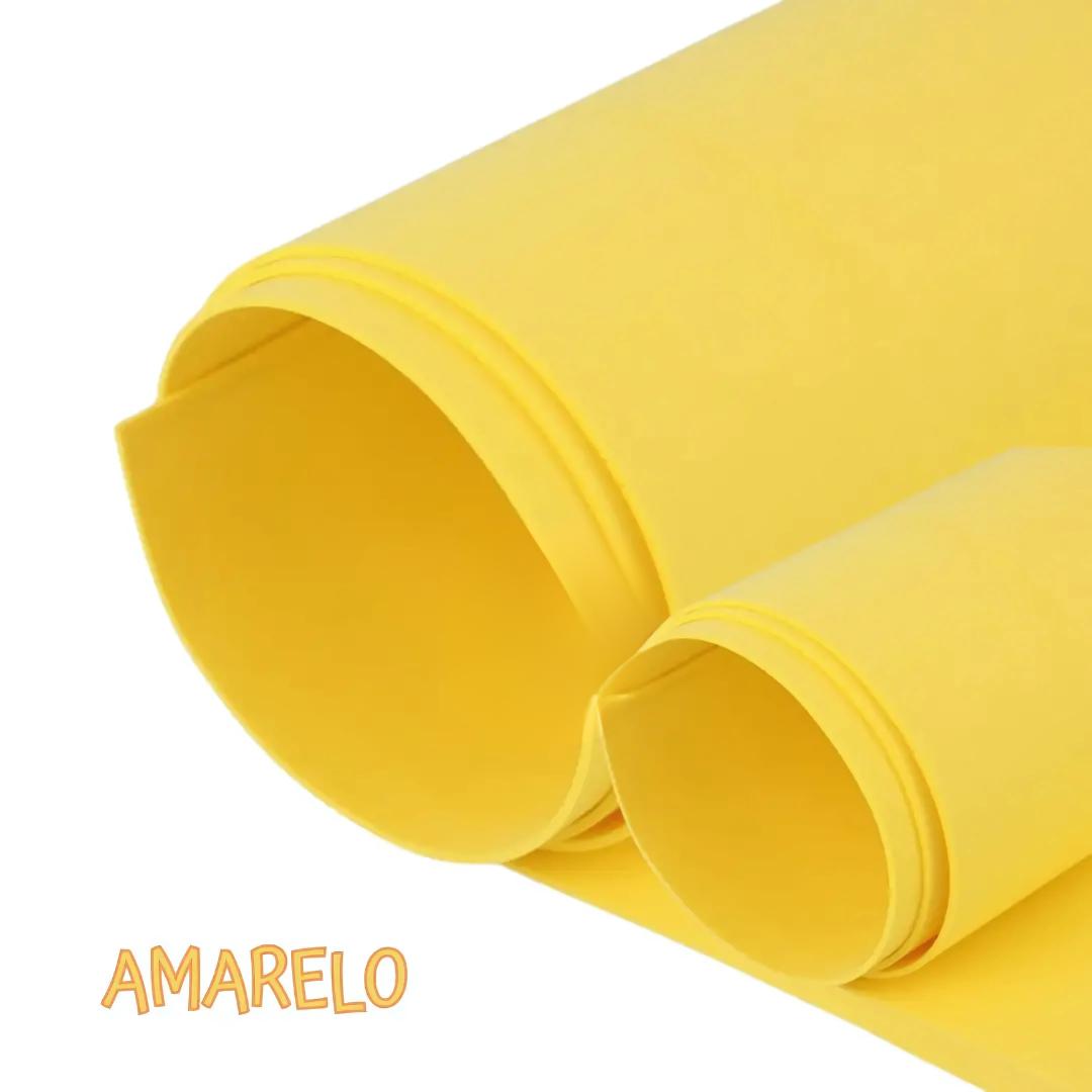 Placa Eva Cor 40Cmx48Cm Amarelo Leo E Leo