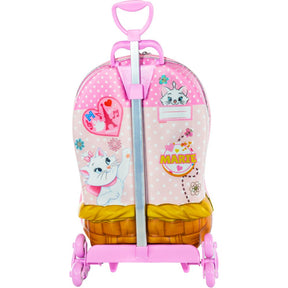 Mochila Infantil de Carrinho 3D Gatinha Marie – Diplomata