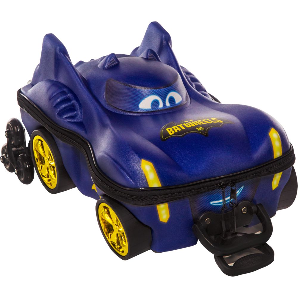 Mochila Infantil de Carrinho 3D Batwheels Azul – Diplomata