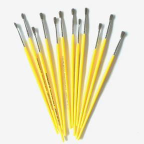 Pincel Escolar Chato Leo E Leo