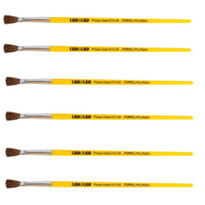 Pincel Escolar Chato Leo E Leo