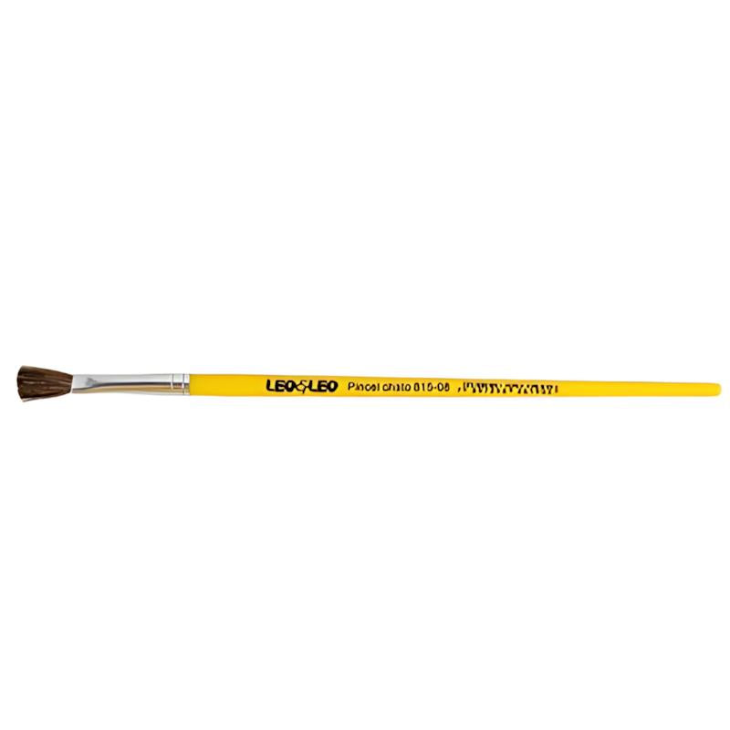 Pincel Escolar Chato Leo E Leo