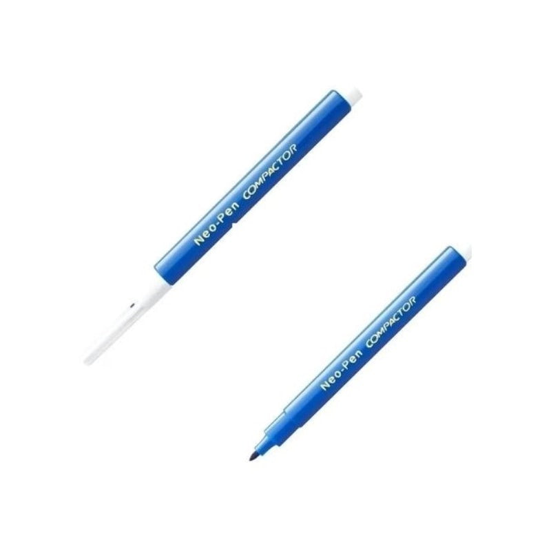Caneta Neo Pen Gigante Azul Compactador