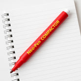 Caneta Neo Pen Gigante Vermelha Compactador