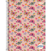 Caderno Pepper Cd Univ Az 16M Tilibra