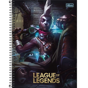 Caderno Cd Univ Liga De 16M Tilibra