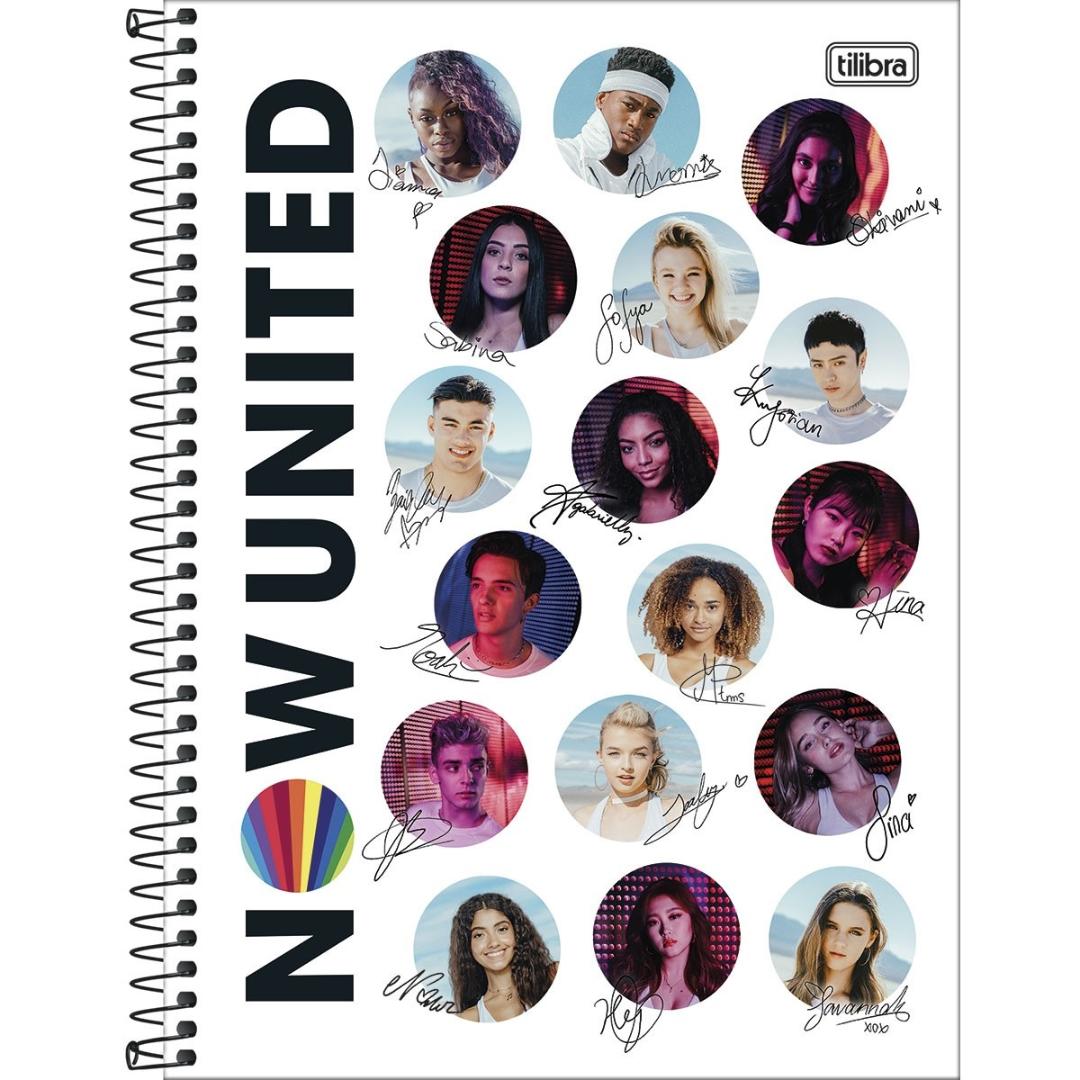 Caderno Cd Univ Now Unite 10M 160Fls Tilibra