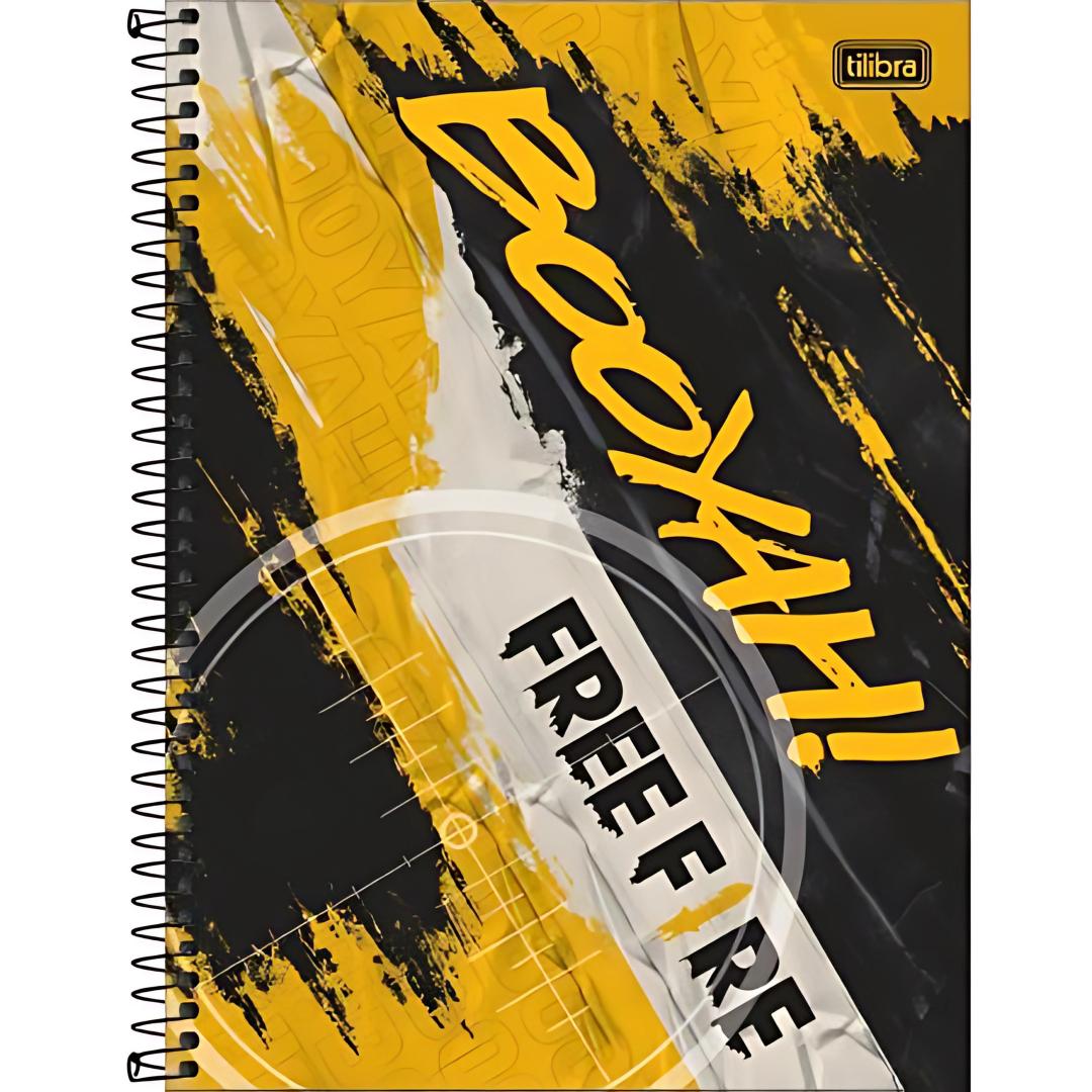 Caderno Cd Univ Free Fire 16M 256Fls Tilibra