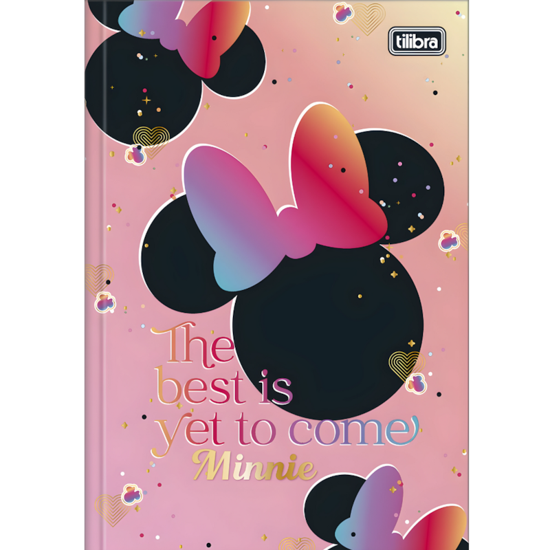 Caderno Broch Cd 1/4 Minnie 80Fls Tilibra