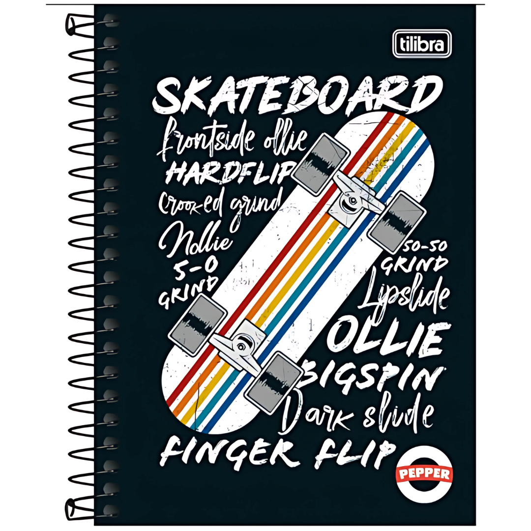 Caderno Cd Espiral 1/4 Pimenta 80Fls Tilibra