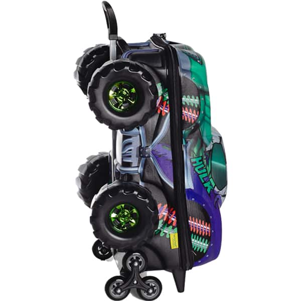 Mochila Infantil de Carrinho 3D Hulk Monster Trucks
