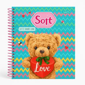 Cad Esp Soft 10Mat 200Fls Kajoma