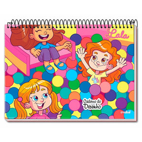 Caderno Desenho 60Fls Turma Lala