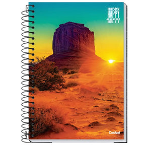 Caderno Univ Cd 1Mt Happy 80Fls Credeal