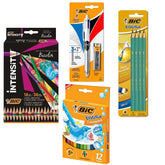 Kit Escolar BIC Fundamental I com Canetinhas, Lápis e Caneta 3 em 1