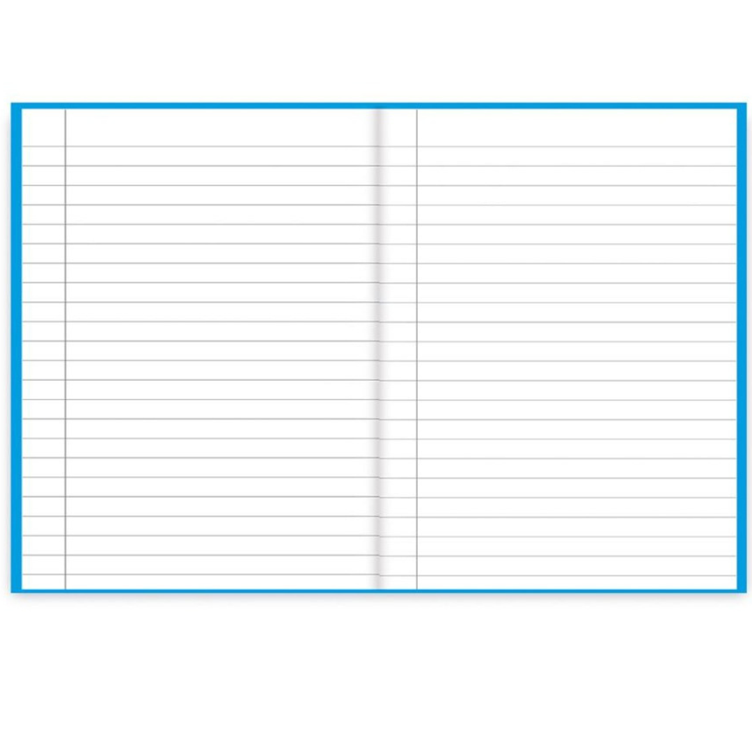 Caderno Broch Capa Dura Azul 80Fls Smart