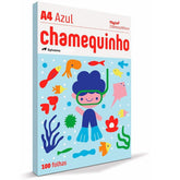 Papel Chamequinho A4 210X297 Az Chamex