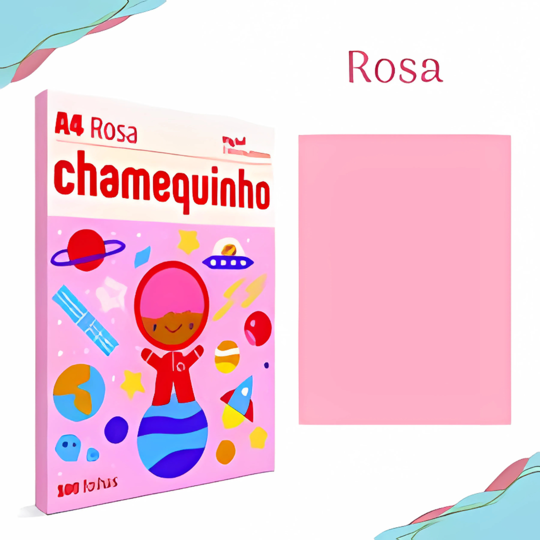 Papel Chamequinho A4 210X297 Rs Chamex