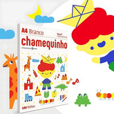 Papel Chamequinho A4 Br 100Fl Chamex