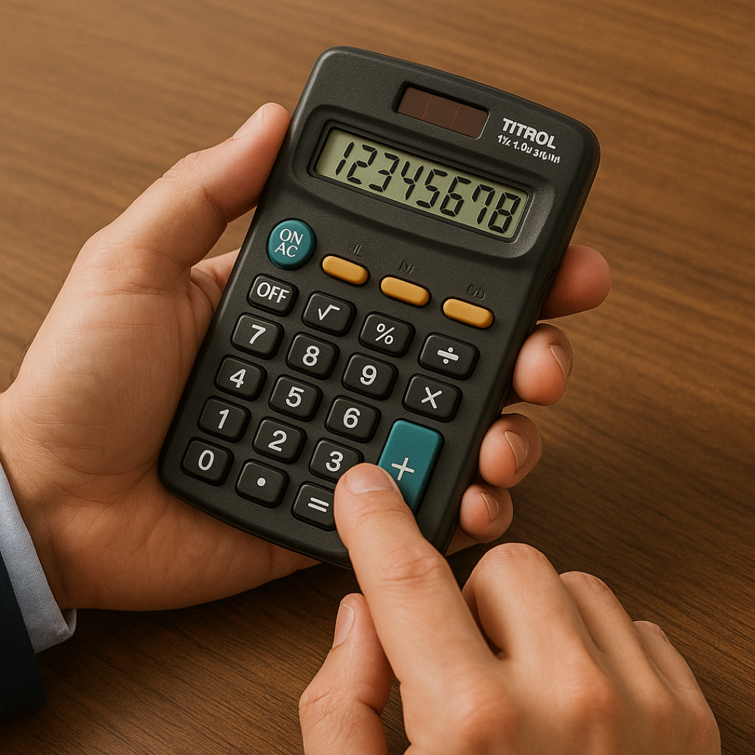 Calculadora Eletrônica 8 Digitos chazak